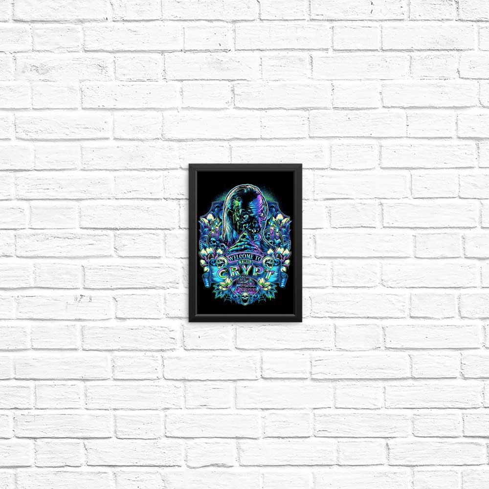 Welcome to the Crypt - Posters & Prints