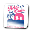 Welcome to Tickle Crabs Island - Coasters