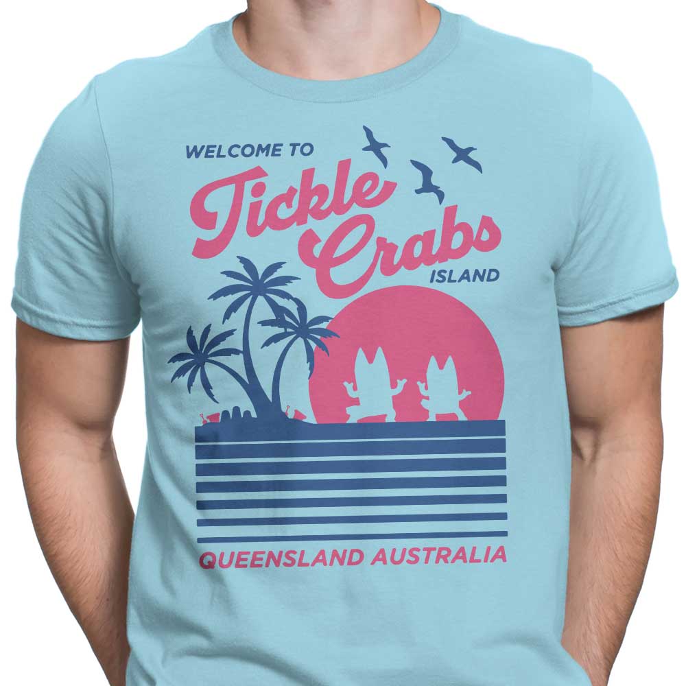 Welcome to Tickle Crabs Island - Men's Apparel