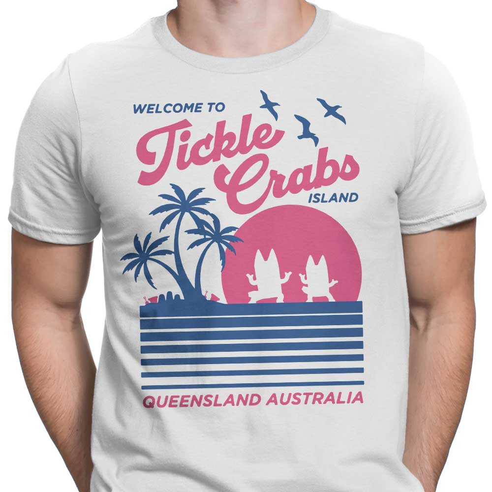 Welcome to Tickle Crabs Island - Men's Apparel