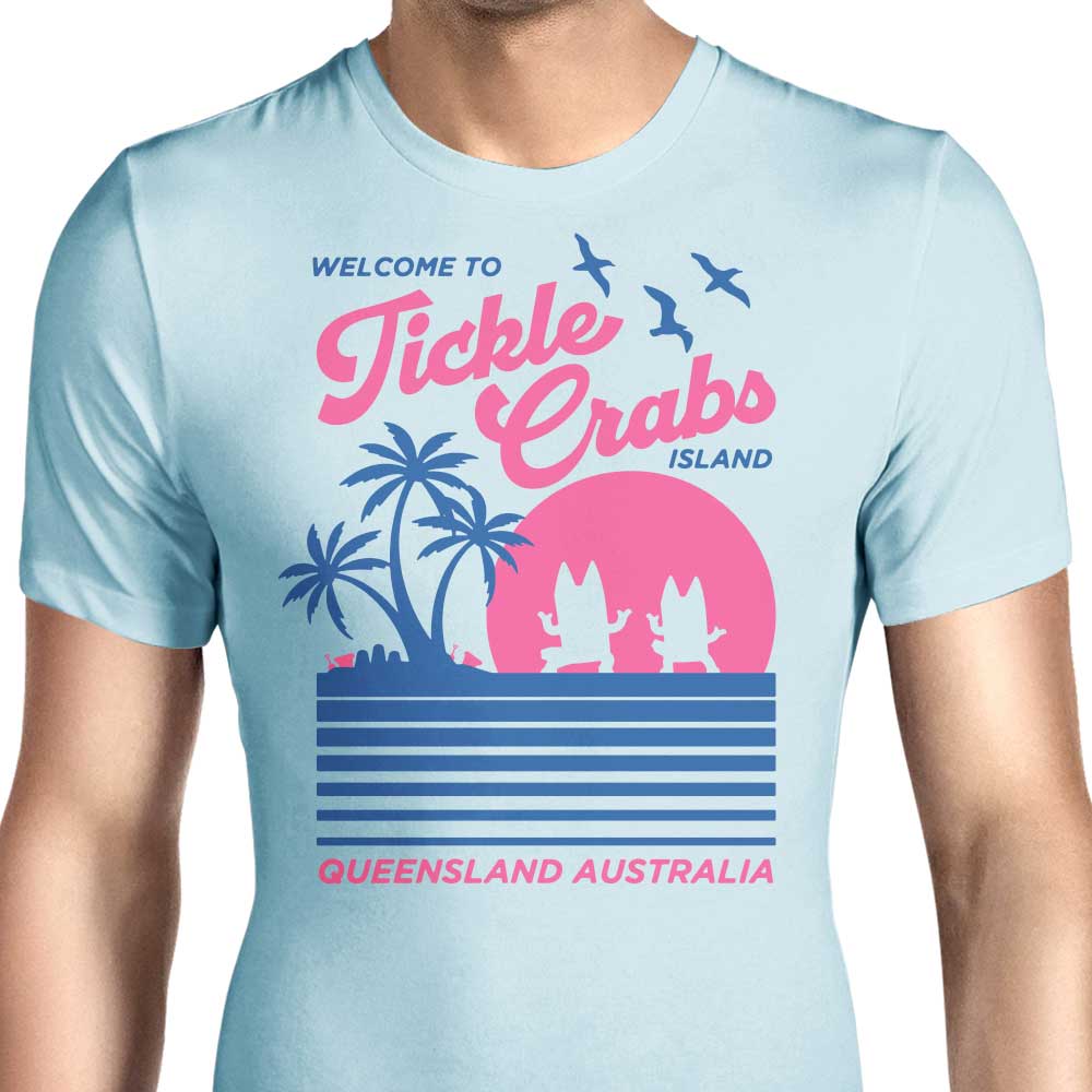 Welcome to Tickle Crabs Island - Men's Apparel