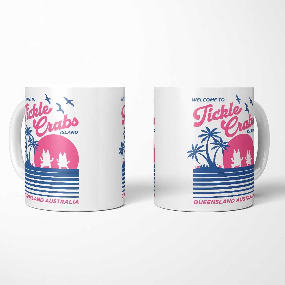 Welcome to Tickle Crabs Island - Mug