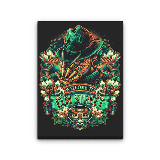 Welcome to Your Nightmare - Canvas Print