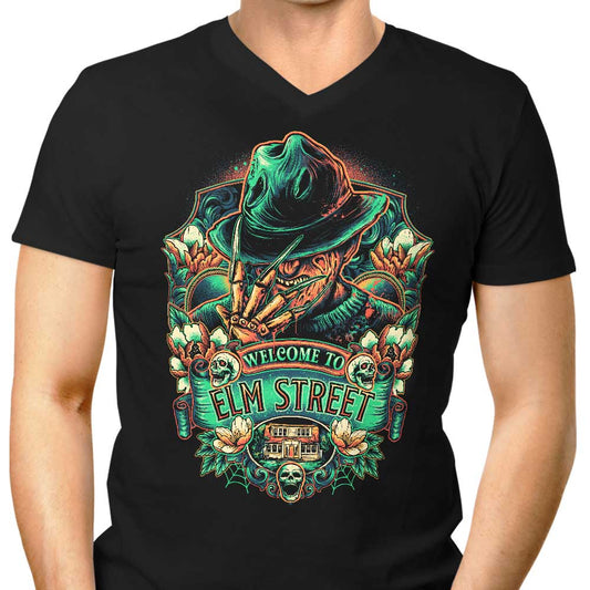 Welcome to Your Nightmare - Men's V-Neck