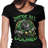 We're All Doomed - Women's V-Neck