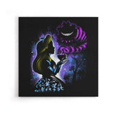 We're All Mad Here - Canvas Print