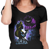 We're All Mad Here - Women's V-Neck