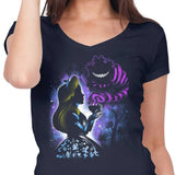 We're All Mad Here - Women's V-Neck