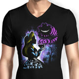 We're All Mad Here - Men's V-Neck