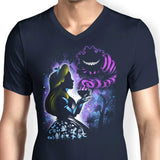We're All Mad Here - Men's V-Neck