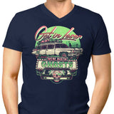 We're Bustin' Ghosts - Men's V-Neck