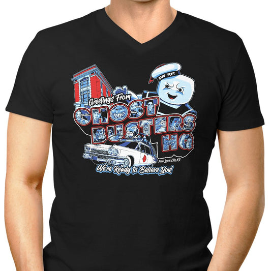 We're Ready to Believe You (Alt) - Men's V-Neck