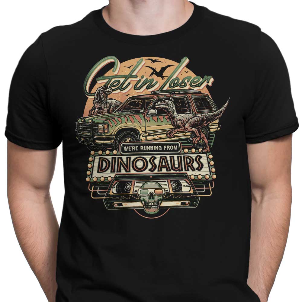 We're Running from Dinosaurs - Men's Apparel