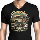 We're Running from Dinosaurs - Men's V-Neck