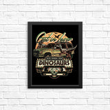 We're Running from Dinosaurs - Posters & Prints