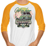 We're Solving a Mystery - 3/4 Sleeve Raglan T-Shirt