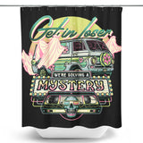 We're Solving a Mystery - Shower Curtain