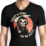 What a Time to Be Alive - Men's V-Neck