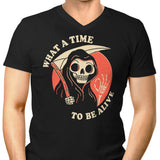 What a Time to Be Alive - Men's V-Neck