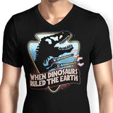 When Dinosaurs Ruled the Earth - Men's V-Neck