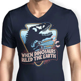 When Dinosaurs Ruled the Earth - Men's V-Neck