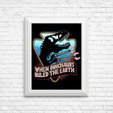 When Dinosaurs Ruled the Earth - Posters & Prints
