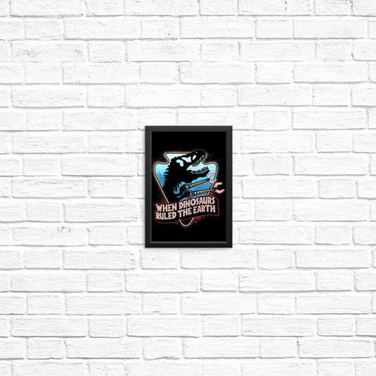 When Dinosaurs Ruled the Earth - Posters & Prints
