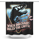 When Dinosaurs Ruled the Earth - Shower Curtain