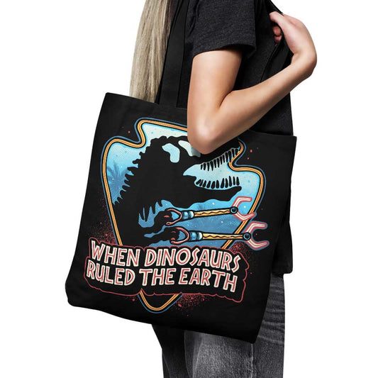 When Dinosaurs Ruled the Earth - Tote Bag