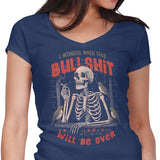 When Will it Be Over - Women's V-Neck