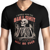 When Will it Be Over - Men's V-Neck