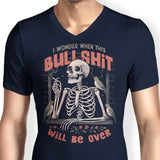 When Will it Be Over - Men's V-Neck