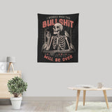 When Will it Be Over - Wall Tapestry