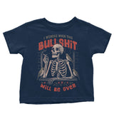 When Will it Be Over - Youth Apparel