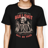 When Will it Be Over - Women's Apparel
