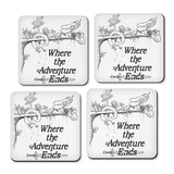 Where the Adventure Ends - Coasters