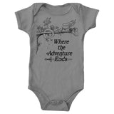 Where the Adventure Ends - Youth Apparel