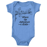 Where the Adventure Ends - Youth Apparel