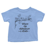 Where the Adventure Ends - Youth Apparel