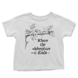 Where the Adventure Ends - Youth Apparel