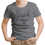Where the Adventure Ends - Youth Apparel