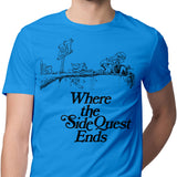 Where the Side Quest Ends - Men's Apparel
