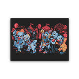 Where the Wild Clowns Are - Canvas Print