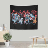 Where the Wild Clowns Are - Wall Tapestry