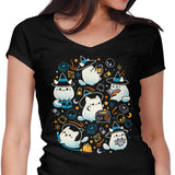 Whiskers and Witchcraft - Women's V-Neck