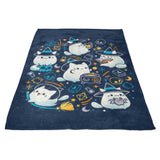 Whiskers and Witchcraft - Fleece Blanket