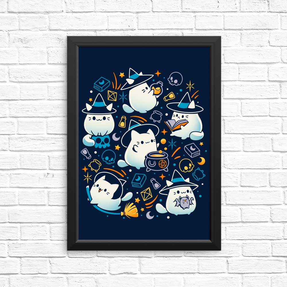 Whiskers and Witchcraft - Posters & Prints