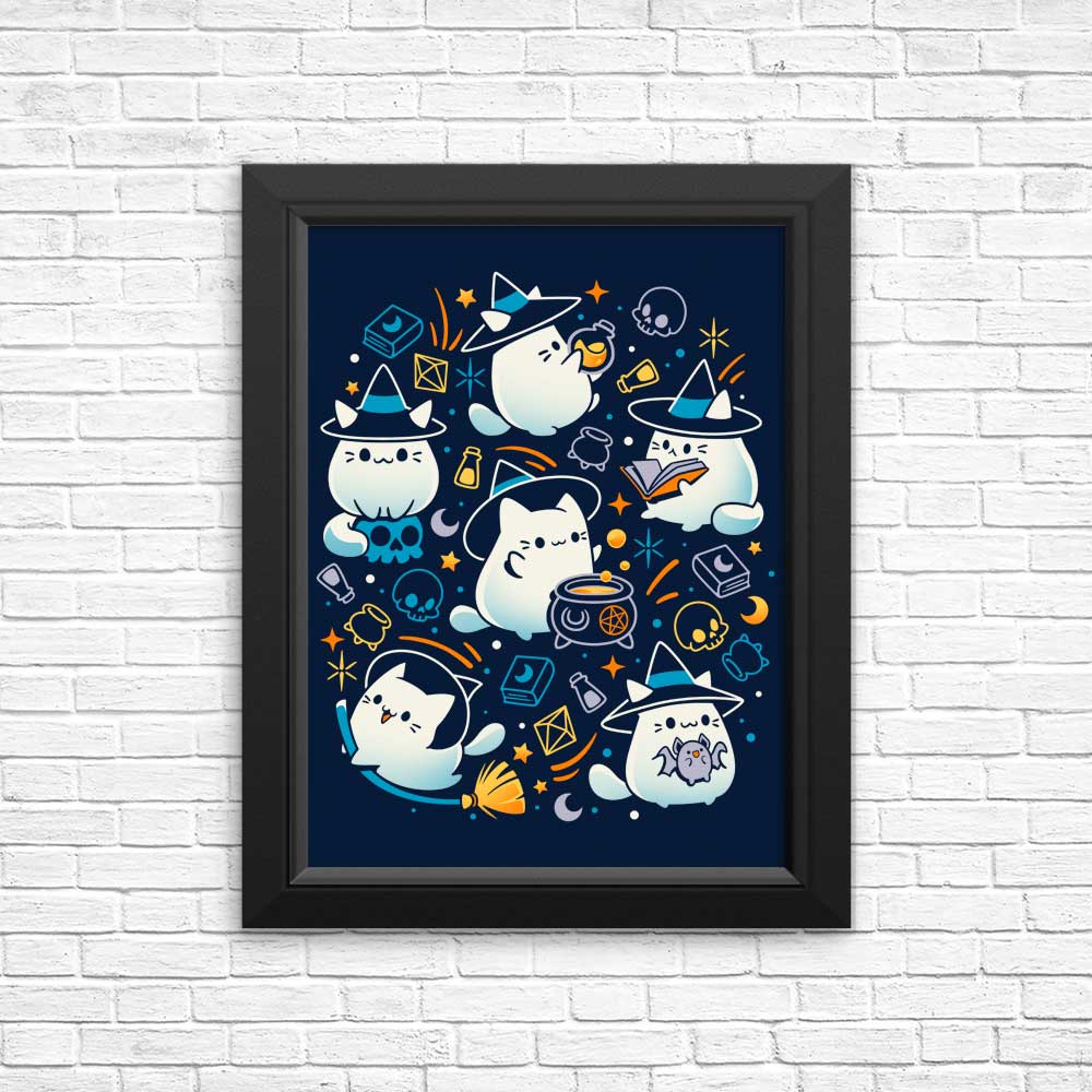 Whiskers and Witchcraft - Posters & Prints