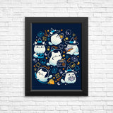 Whiskers and Witchcraft - Posters & Prints