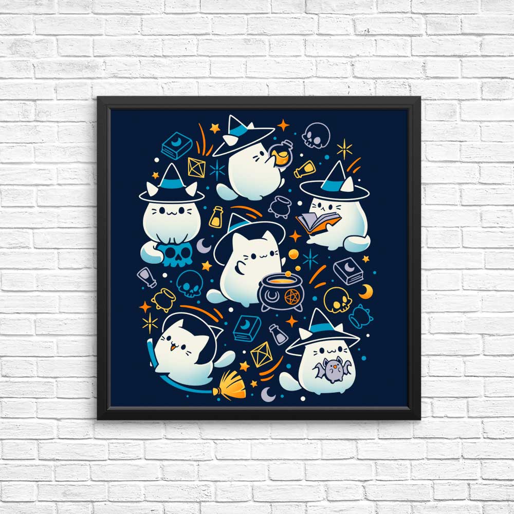 Whiskers and Witchcraft - Posters & Prints